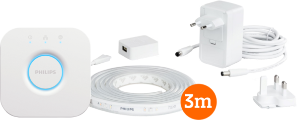 Philips Hue Lightstrip Plus White & Color 3m basisset + Bridge bestellen?