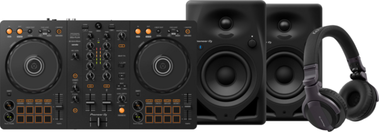 Pioneer DJ DDJ-FLX4 + Pioneer DJ HDJ-CUE1 + Pioneer DJ DM-40-BT bestellen?