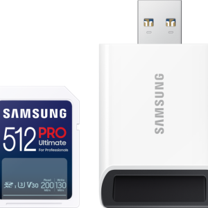 Samsung PRO Ultimate 512 GB (2023) SDXC + USB lezer bestellen?