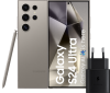 Samsung Galaxy S24 Ultra 512GB Grijs 5G + Samsung Snellader 25 Watt Zwart bestellen?