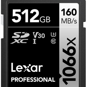 Lexar Professional 1066x SILVER 512GB SDXC 160mb/s bestellen?