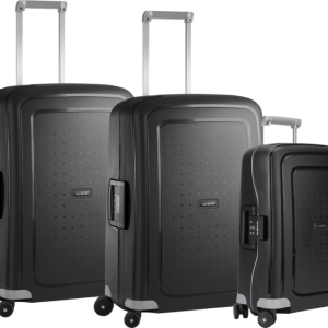 Samsonite S'cure Spinner 69+55+69cm Black kofferset bestellen?