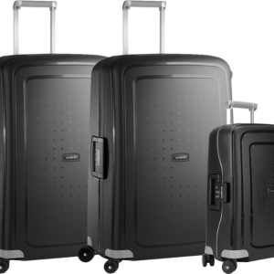 Samsonite S'cure Spinner 75+55+75cm Black kofferset bestellen?