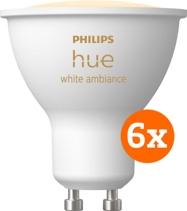 Philips Hue White Ambiance GU10 6-pack bestellen?