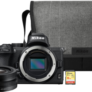 Nikon Z50 + 2x lens + Tas + SD bestellen?