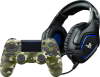 Sony Dualshock 4 Controller Groen Camo + Trust GXT 488 FORZE Gaming Headset bestellen?