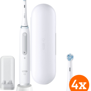 Oral-B iO 4N White + iO Ultimate Clean opzetborstels (4 stuks) bestellen?