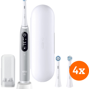 Oral-B iO 6n Grijs + iO Ultimate Clean opzetborstels (4 stuks) bestellen?