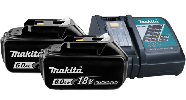 2x Makita BL1860B LXT 18V 6