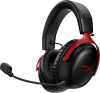 HyperX Cloud III Wireless Gaming Headset - Zwart/Rood(PC