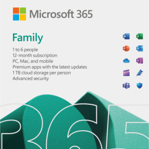 Microsoft Office 365 Family EN Abonnement 1 jaar bestellen?