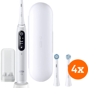 Oral-B iO 6n Wit + iO Ultimate Clean opzetborstels (4 stuks) bestellen?