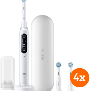 Oral-B iO 8n Wit + iO Ultimate Clean opzetborstels (4 stuks) bestellen?