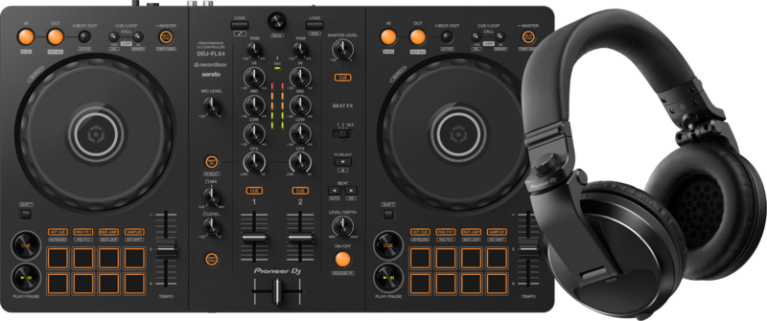 Pioneer DJ DDJ-FLX4 + Pioneer DJ HDJ-X5 Zwart bestellen?