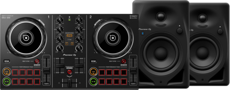 Pioneer DJ DDJ-200 + Pioneer DJ DM-40D-BT Zwart bestellen?