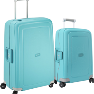 Samsonite S'cure Spinner 55+75cm Aqua Blue Kofferset bestellen?