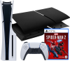 PlayStation 5 Slim Disc Edition + Spider-Man 2 + Covers Zwart bestellen?