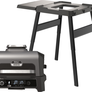 Ninja Woodfire Elektrische BBQ Grill en Smoker OG850EU + Ninja Woodfire Standaard bestellen?