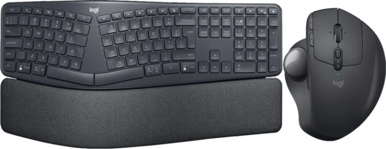 Logitech K860 + Logitech MX Ergo Draadloze Muis bestellen?