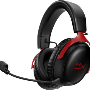 HyperX Cloud III Wireless Gaming Headset - Zwart/Rood(PC