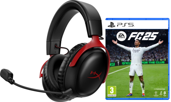 HyperX Cloud III Wireless Rood + EA Sports FC 25 PS5 bestellen?